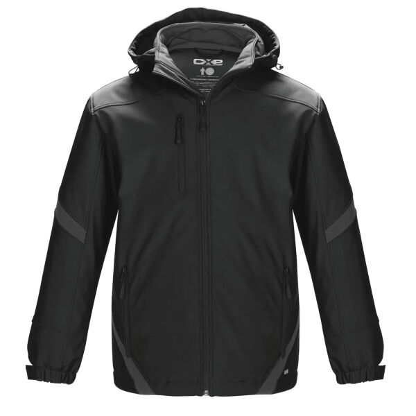 Typhoon - Men's Insulated Softshell Jacket w/ Detachable Hood Vendor Thumbnail