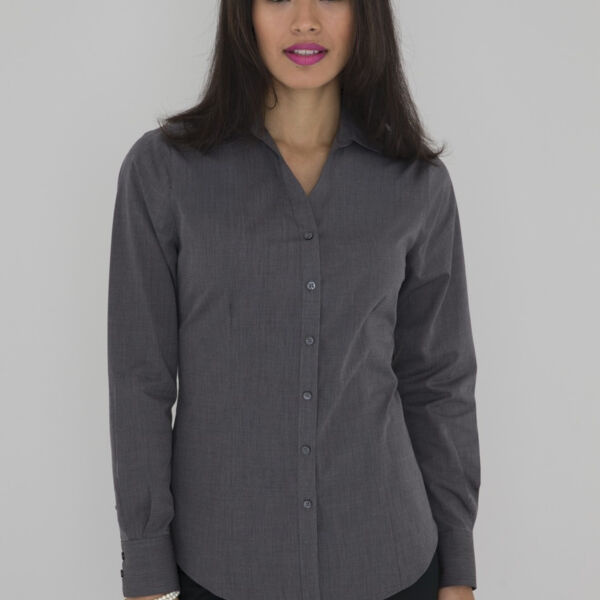 COAL HARBOUR TEXTURED WOVEN LADIES' SHIRT Thumbnail